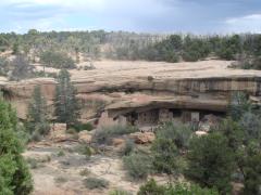 Mesa Verde: Cliff Palace, the most prominent site at Mesa Verde