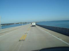 Seven Mile Bridge (Florida Keys): On the Seven Mile Bridge.