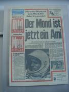 Kennedy Space Center (Titusville): German Yellow Press: 'Now the moon is a Yankee.'